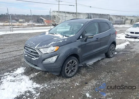 2019 Ford Ecosport Titanium from USA, damaged, VIN MAJ6S3KL7KC294677